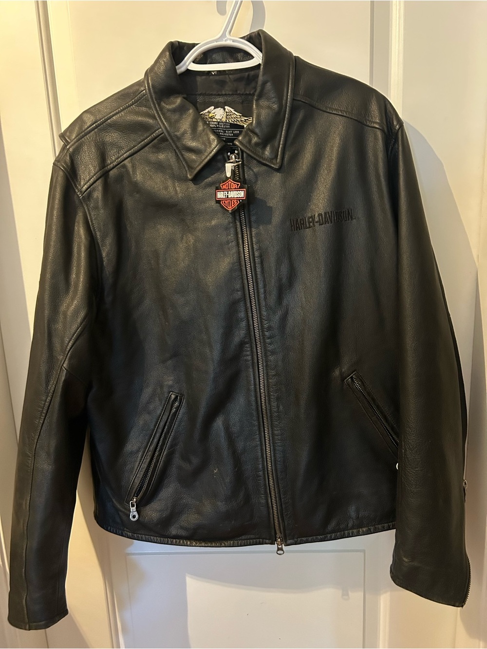Harley-Davidson Men's Open Road Black Leather Jacket - XL